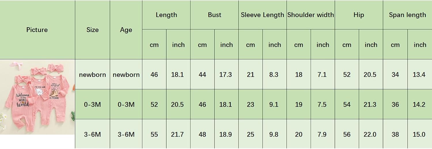 FYBITBO Baby Girl Newborn Clothes Western Outfit Long Sleeve Cowgirl Onesie Romper Knit Jumpsuit Infant Winter Spring Outfits - Image 7