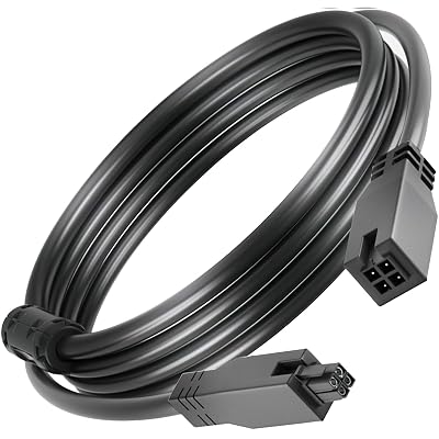 1M 4-Pin ACE Pro Extension Cable Compatible with Anycubic Kobra 3/Kobra 3 Max/Kobra S1 Combo 3D Printers 22AWG Copper Core Extension with Magnetic Ring Filter