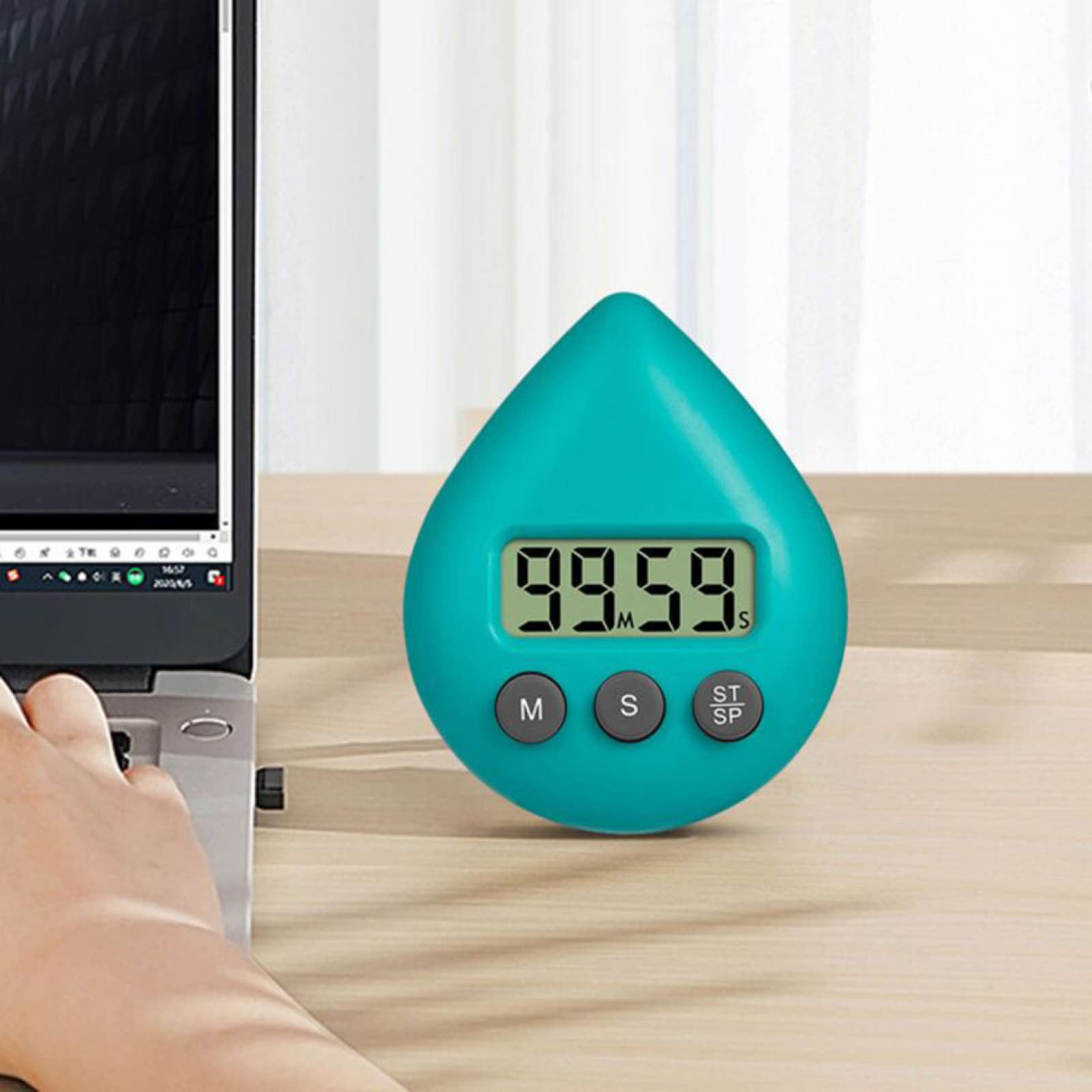 HEIBTENY Horloge de douche étanche, minuteur numérique à économie d'énergie, minuterie de salle de bain avec ventouse pour douche, cuisine, pâtisserie HEIBTENY Horloge de douche étanche, minuteur numérique à économie d'énergie, minuterie de salle de bain avec ventouse pour douche, cuisine, pâtisserie