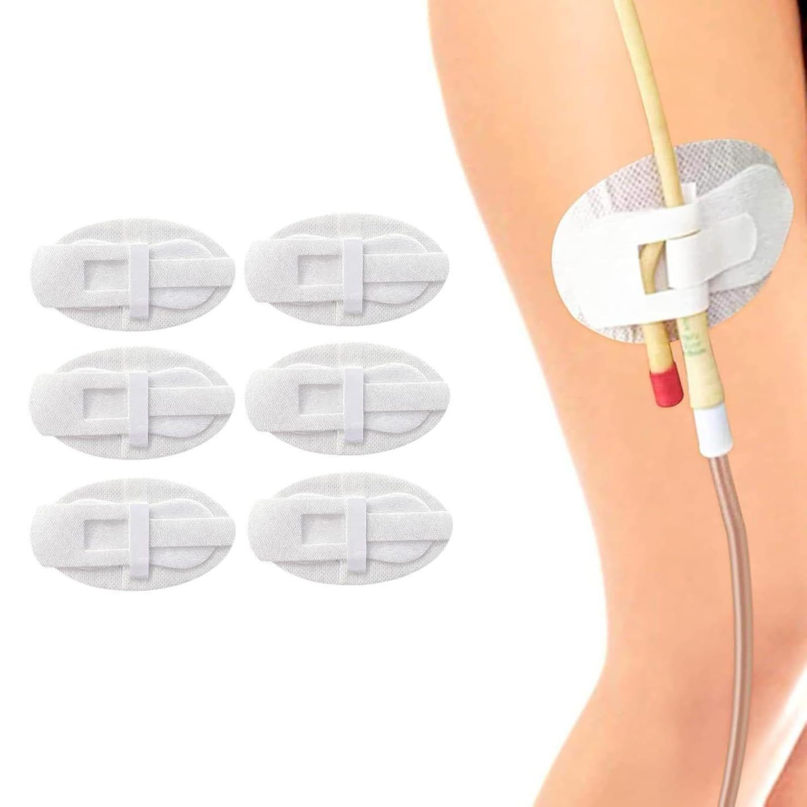 Catheter Bag Holder for Male, Urine Pot for Men, 6-Piece Set for Secure Medical Tube Management, Discreet Catheter Fixation Solution with Gentle Adhesive for Comfortable Wear-picture-22