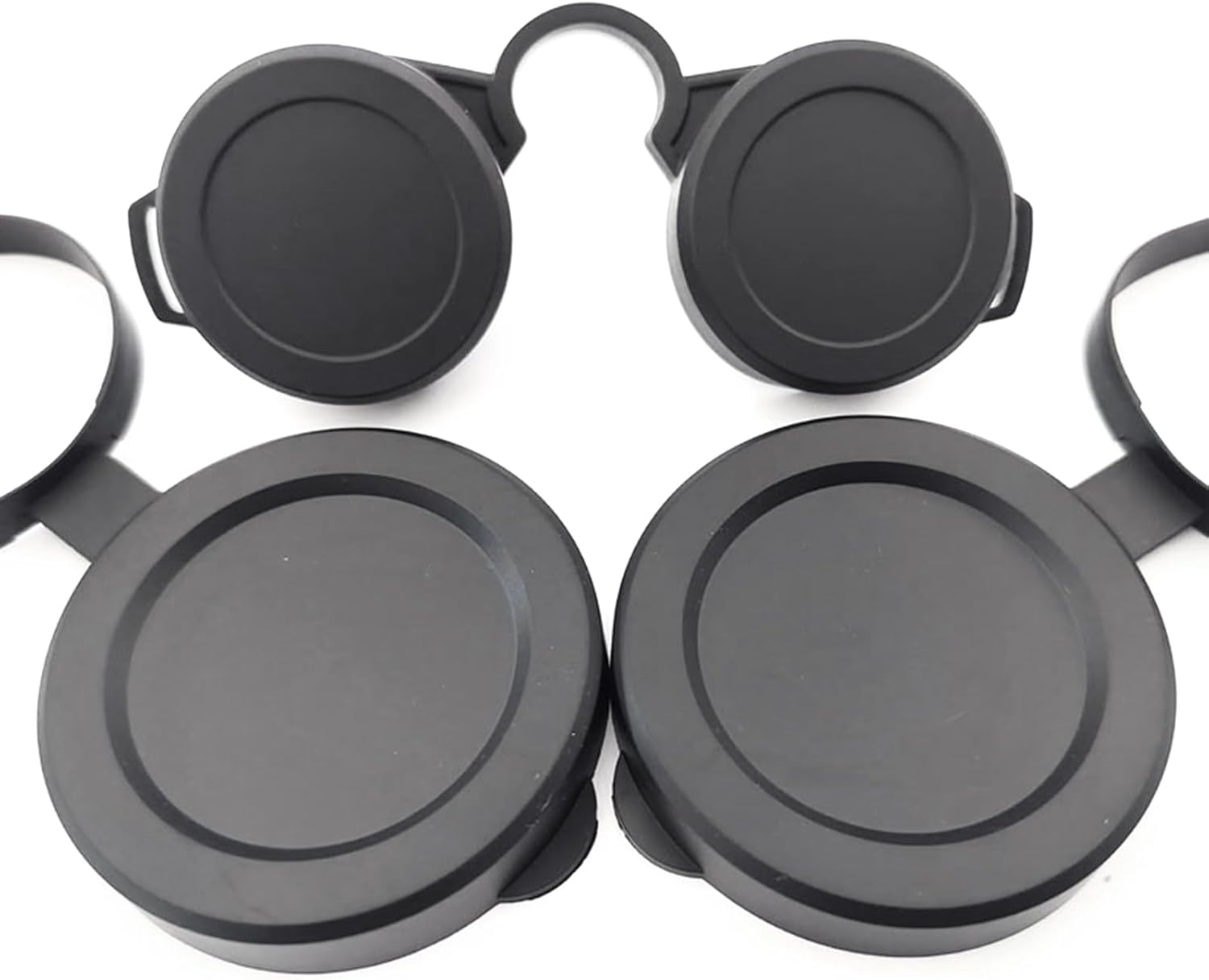 Binocular/Monocular Objective Lens Protectors Easy to Remove 52-55mm Simple in Structure Good Protective Effect Accessories