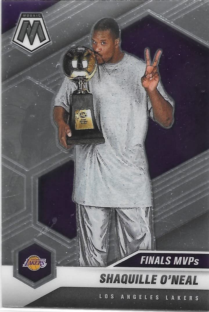 Amazon.com: Shaquille O'Neal 2020-21 Mosaic Finals MVPs Card