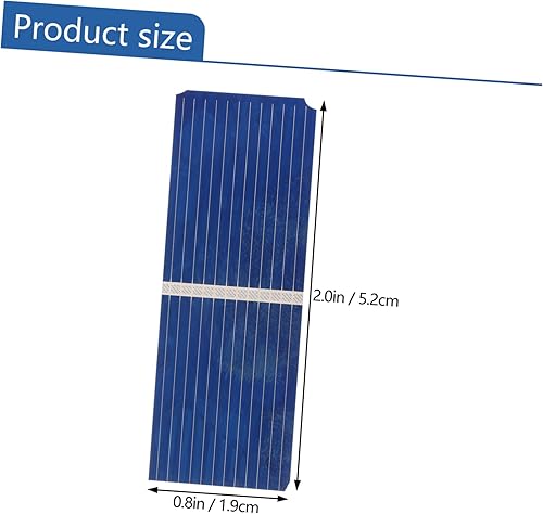 Miniatura 5 de GANAZONO 100 Uds. Cargador de batería de baterías de cargadores portátiles para batería celular para celular mini paneles solares de perovskita