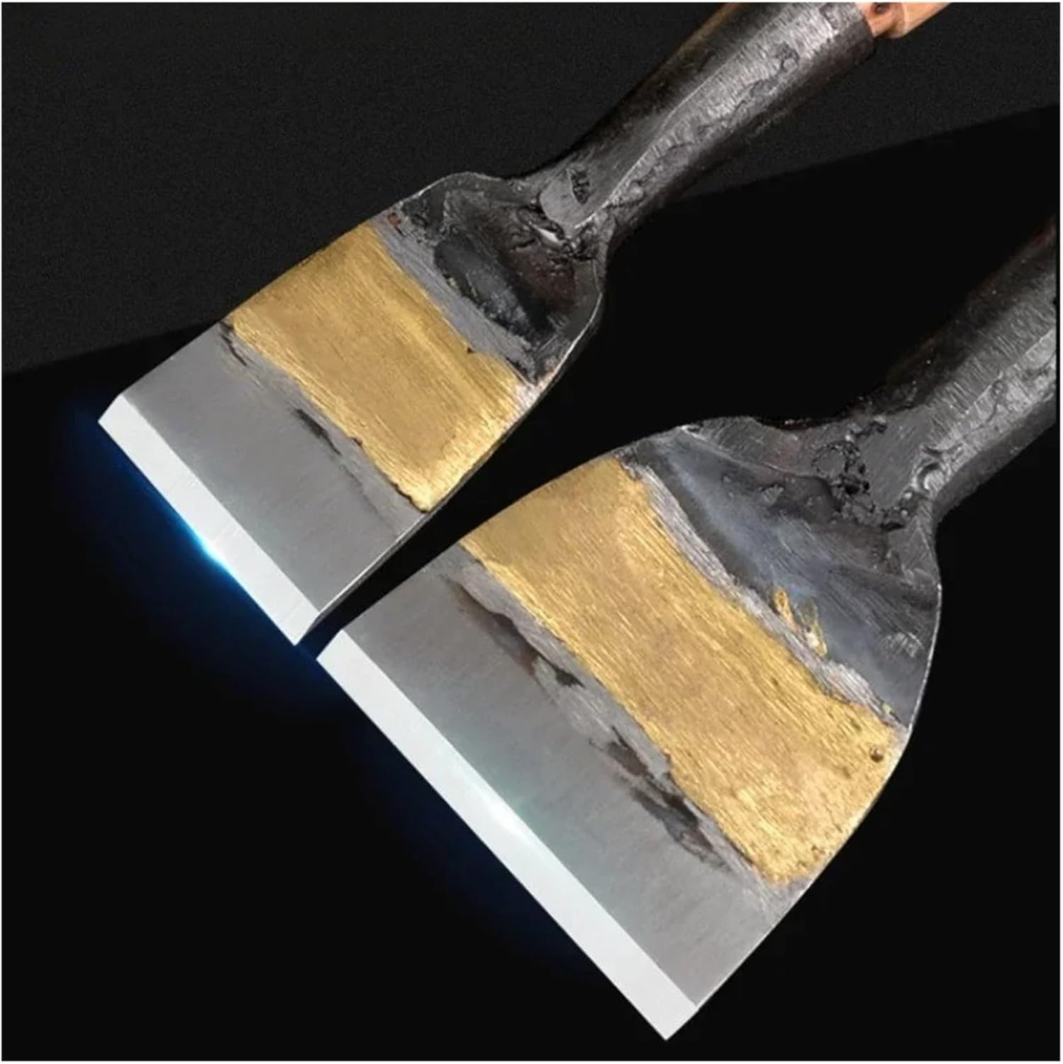 High-speed Steel Fishtail Chisel Professional Wood Carving Chisels For Basic Wood Cut DIY Tools Detailed Woodworking Hand Tools(B 90MM)