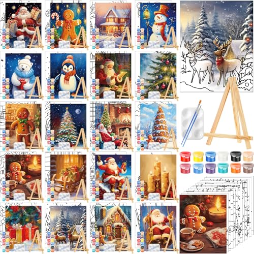 Zhanmai Christmas Theme canvas kit