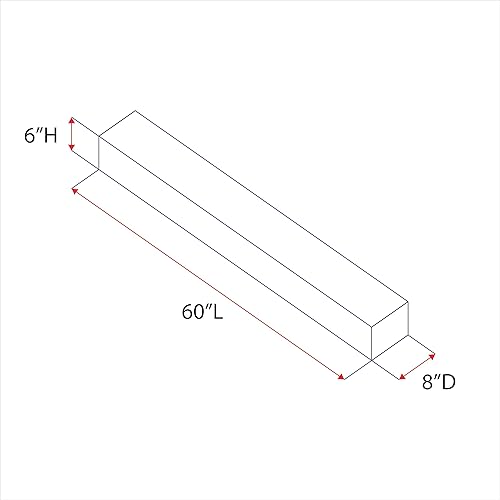 Miniatura 22 de Urbandi Repisa de chimenea, envejecida, rústica, estante flotante, moderno, madera real. (60Lx6Hx8D, provincial)