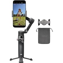 DJI Osmo Mobile 8 Standard Combo, Gimbal Stabilizer for Phone, AI Native Tracking, 360&deg; Pan Rotation, Built-in Extension Rod &amp; Tripod, 10h Battery, Extension Rod, Robust 3-Axis Stabilization
