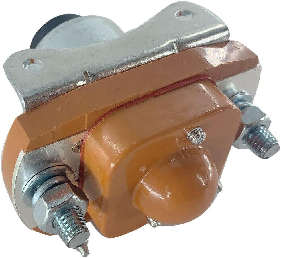 MZJ-400A 400A Solenoid Contactor Solenoid for Golf Cart, Contactor Solenoid Heavy Duty for Golf Cart Direct Replacement Contactor