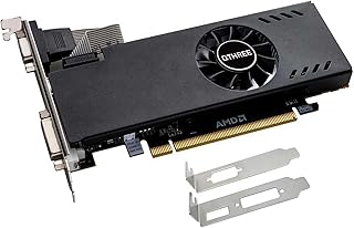 Radeon RX 550 Low Profile Graphics Card,4GB,GDDR5,128-Bit,VGA,DVI,HDMI,Desktop Small Form Factor Video Card for PC Gaming,Computer GPU,PCI Express X8 3.0,HDPC,Support 4K,DirectX 12