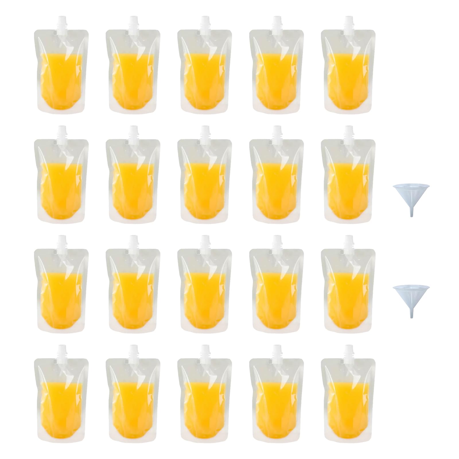 Sbyzm Lot De 20 Pochettes Rechargeables En Plastique