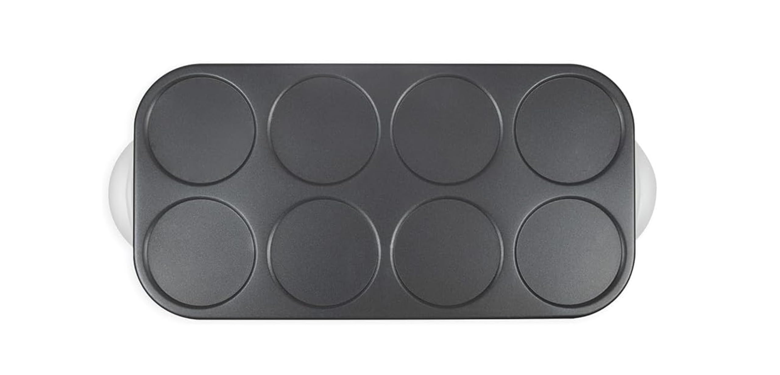Mini crêpière – Faites 8 crêpes en même temps | Rapide, antiadhésif et adapté aux enfants | Idéal pour le petit-déjeuner, les fêtes et les collations