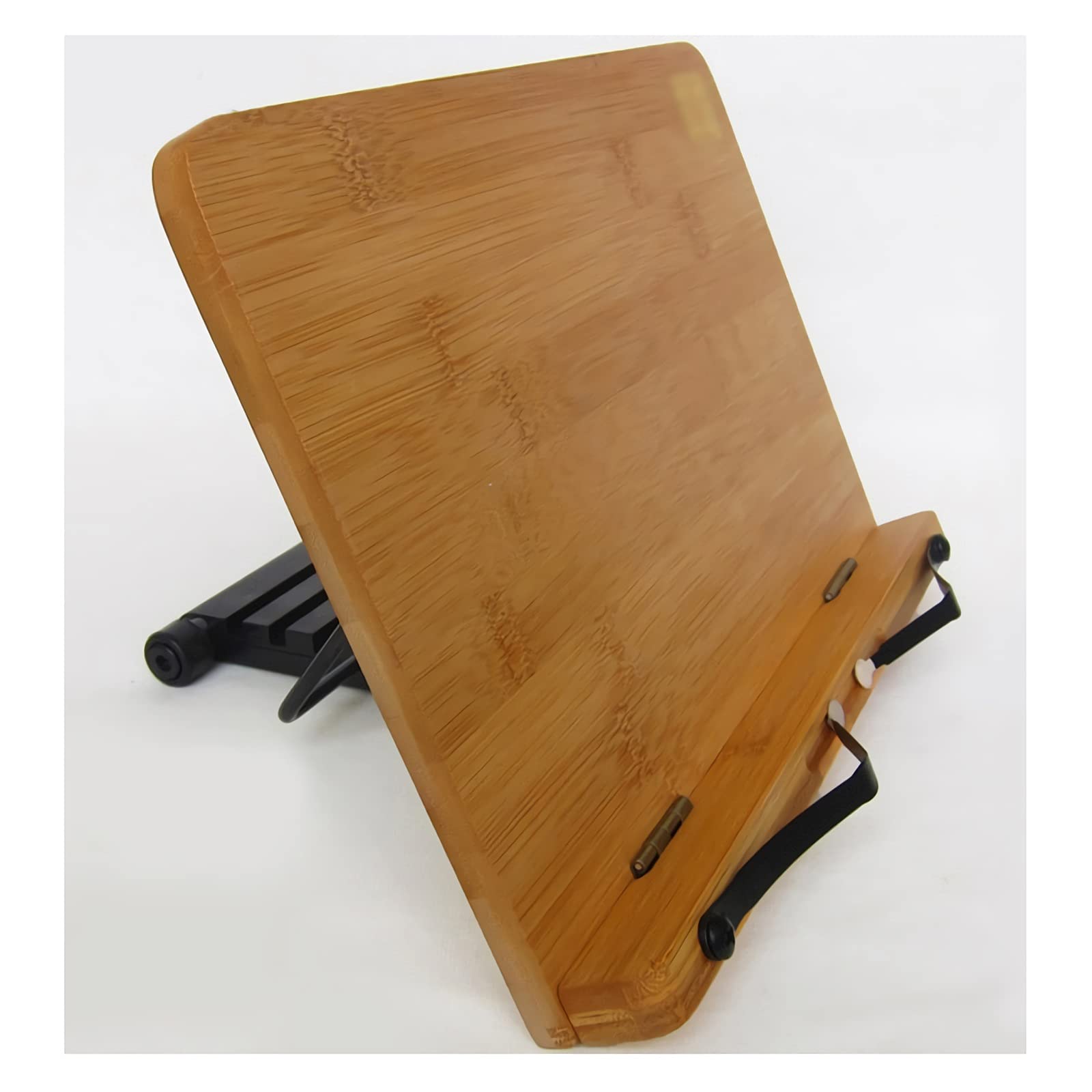 Book Stand كتاب الطبخ حامل قابل للتعديل مكافز مع كليب طوي اللوحي وصفة كتاب الهاتف الخليوي كتاب حامل للمكتب قراءة الأيدي الحرة Book Holder (Size : L-large)