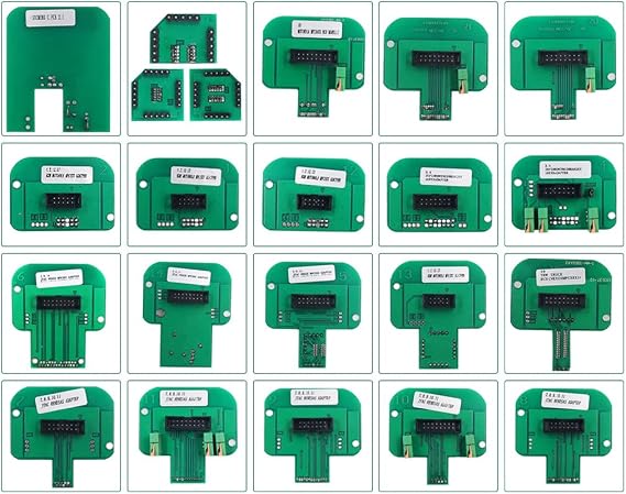 ل Kess KTAG FGTECH BDM100 22pcs مجموعة كاملة LED BDM Probe Adapters Programmer Chip Car Accessory Chips Programmer Chip