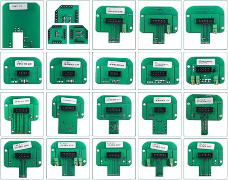 ل Kess KTAG FGTECH BDM100 22pcs مجموعة كاملة LED BDM Probe Adapters Programmer Chip Car Accessory Chips Programmer Chip