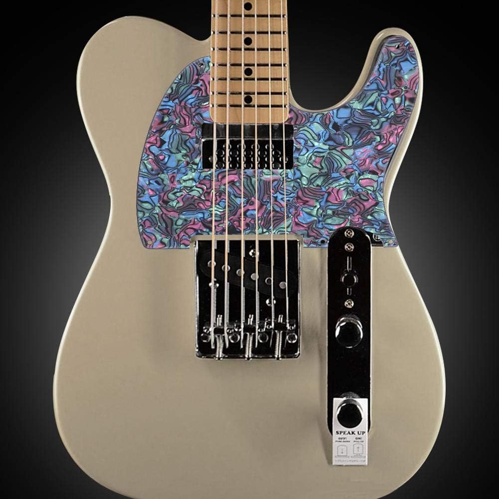 Humbucker Pickguard, Acrylic Replacement Decorative Electric Guitar Part for Musicians DIY Customization and Studio Upgrades