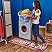 Machine Washable Text Design Laundry Room Rug Non-Slip Rubberback 2x5 Laundry Runner Rug for Laundry Room, Bathroom, Washroom, 20