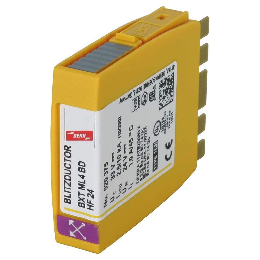 Dehn 920375 Blitzductor XT-ML4-BD-HF-24 protection surtension industrielle 24V