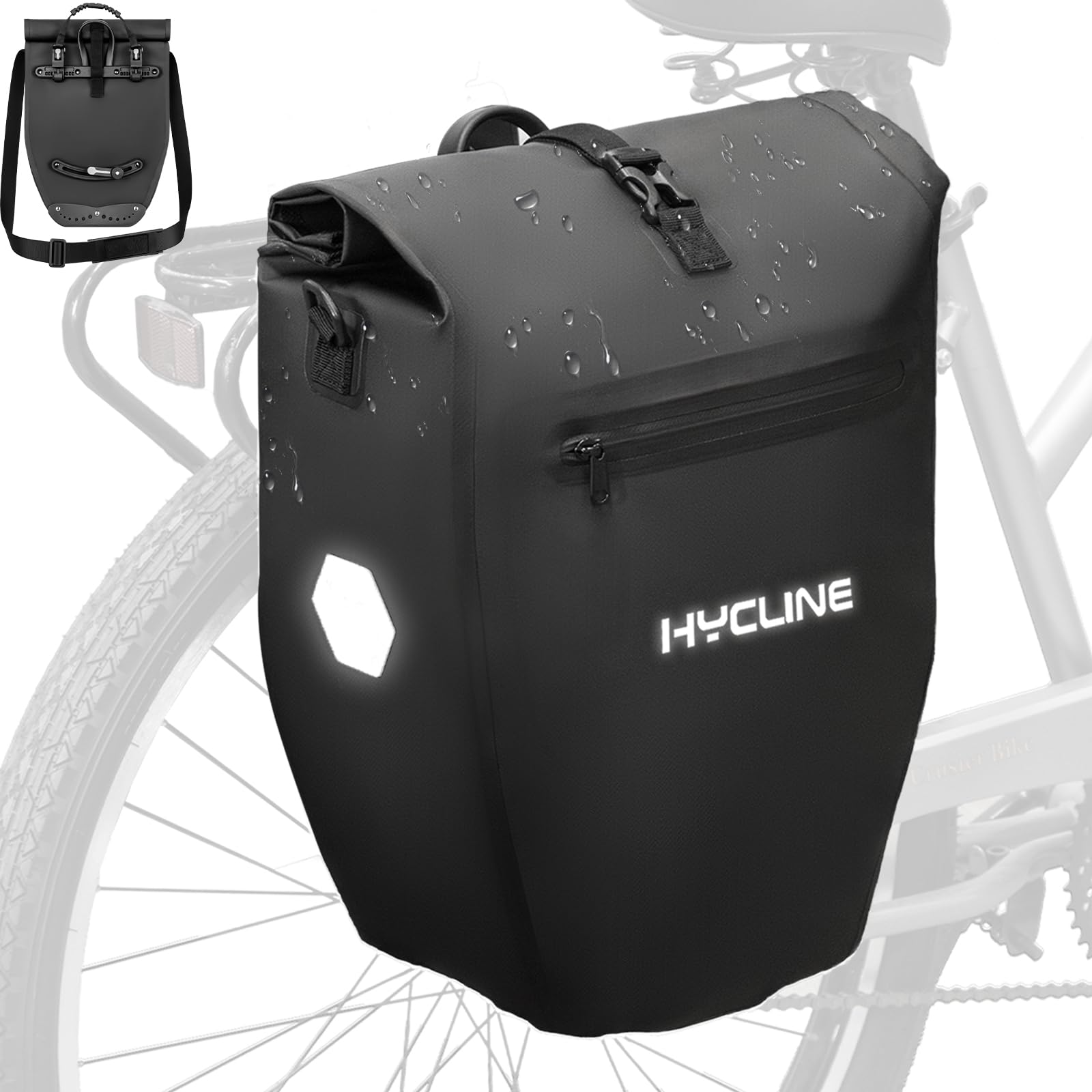 Hycline Waterproof Bike Panniers Bag