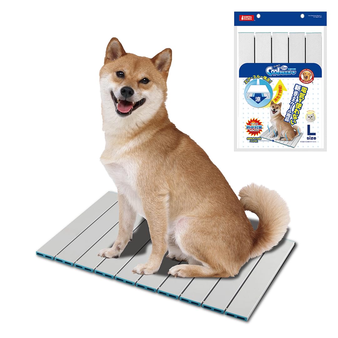 Amazon | マルカン ゴン太のクールひんやりアルミボード L 犬猫用