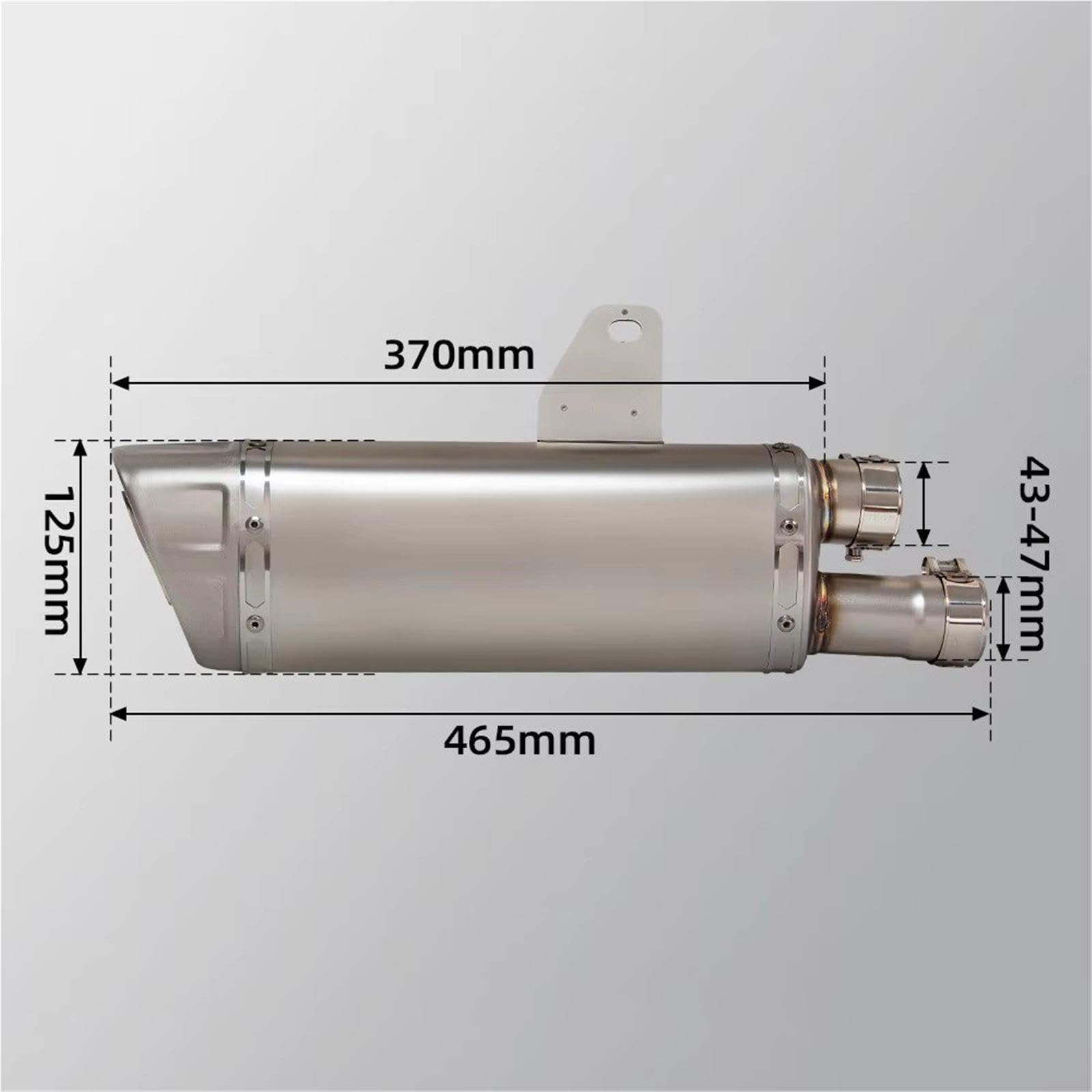 Para Triunfo Para 1200RR Para 1200RS Escape Motocicleta