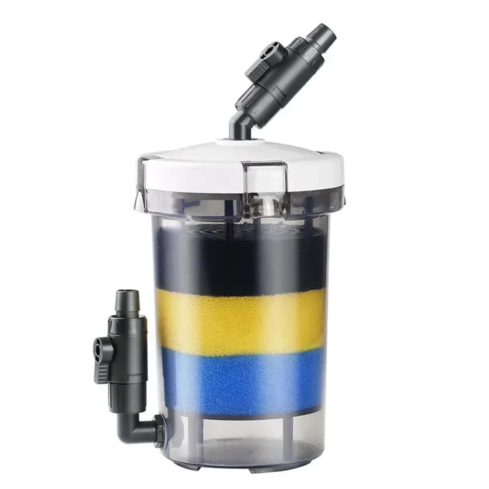 System filtrów akwariowych, Przezroczyste Wiadro 602 603 Filtr Do Akwarium, Beczka, Prefiltr Bez Pompy(602 A set)