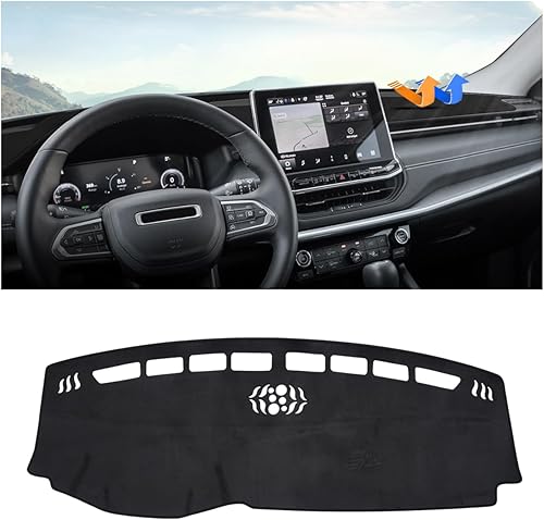 Miniatura 16 de Autorder - Tapete para salpicadero para 2007-2013 Chevy Chevrolet Silverado/GMC Sierra con dos guanteras, accesorios, cubierta de salpicadero