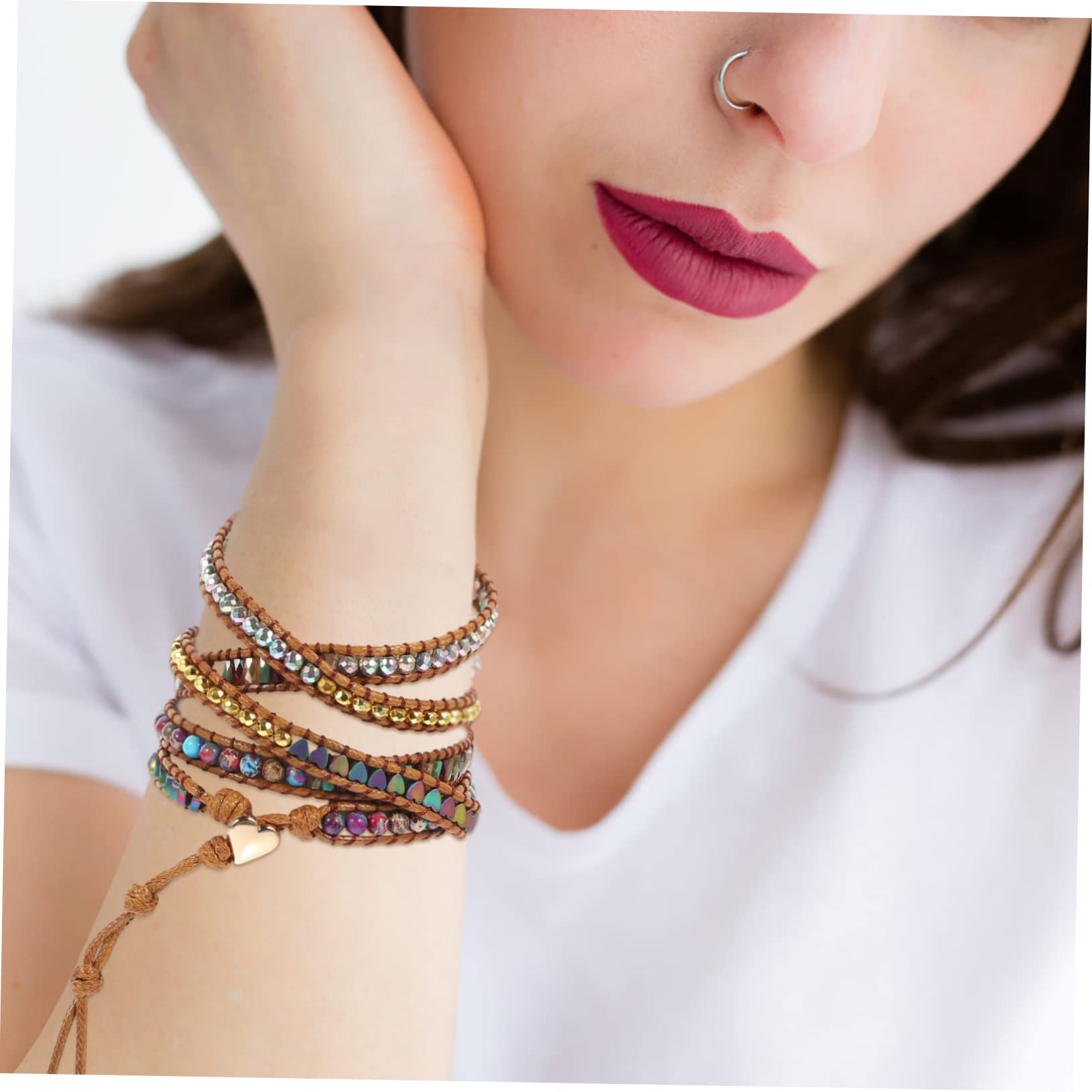 Hemobllo 2 Pièces Sangle Smartwatch Bandes De Rechange Montre Bracelet Bande De Montre Montres Intelligentes Montre Intelligente Pour Femme Femmes Montres Élégant Bracelet Ornement Bande