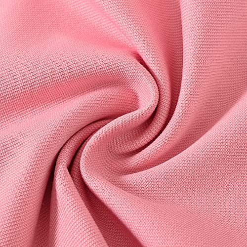 Yukaichen Men's Shorts With Double-Sided Zipper Pockets For Work Or Sport Pink #TOP6