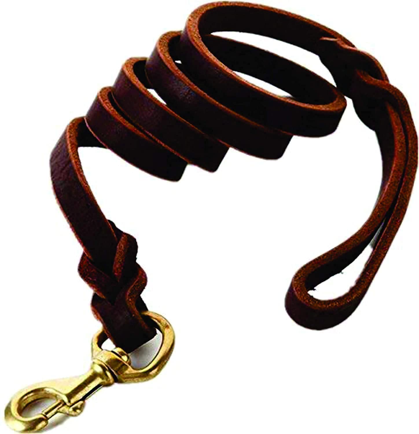Toms Pet Mall Heavy Duty Leather Dog Leash Strong & Soft Leather Leash for Large and Medium Dogs - Best Leash for Training (6 FEET) (B0B52BV4FP) Amazon Price History, Amazon Price Tracker
