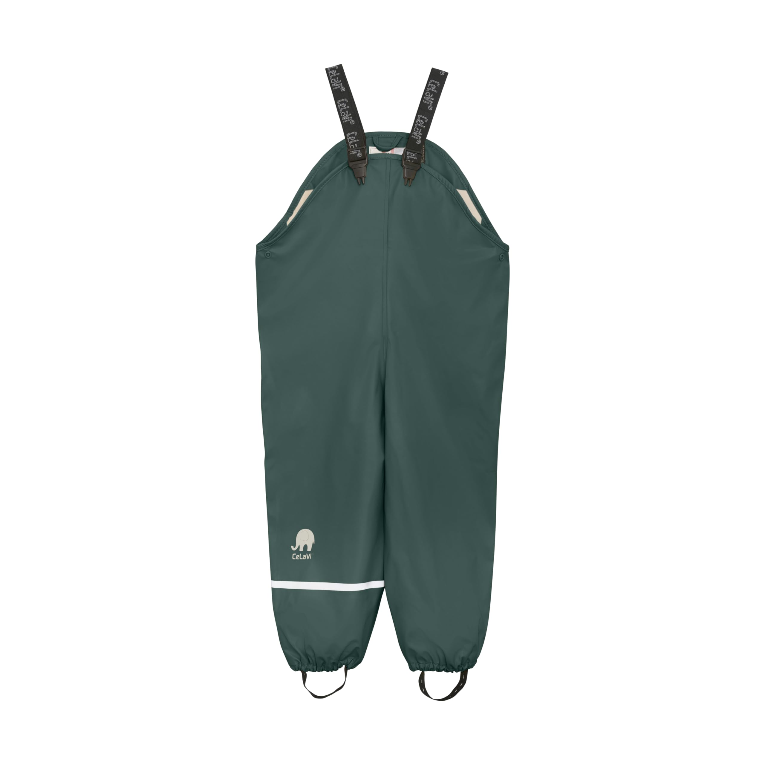 CeLaVi Bebé-Niños Regenhose In Viele Farben Pantalones Impermeable Not Applicable, Verde (Ponderosa Pine 923), 95 (Talla del Fabricante: 80)