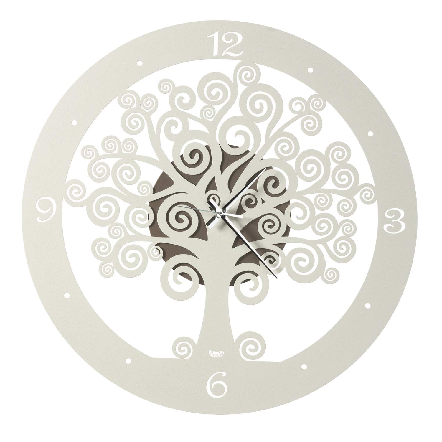 Albero Della Vita Arti & Mestieri horloge murale nature pour salon chic