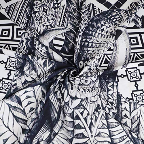 Chengsan Elephant Tapestry,Black White Animals African Elephant Tapestry Psychedelic Indian Bohemian Tapestries Tapestry Trippy Wall Hanging For Bedroom Living Room Dorms - 59" X 51" #TOP4