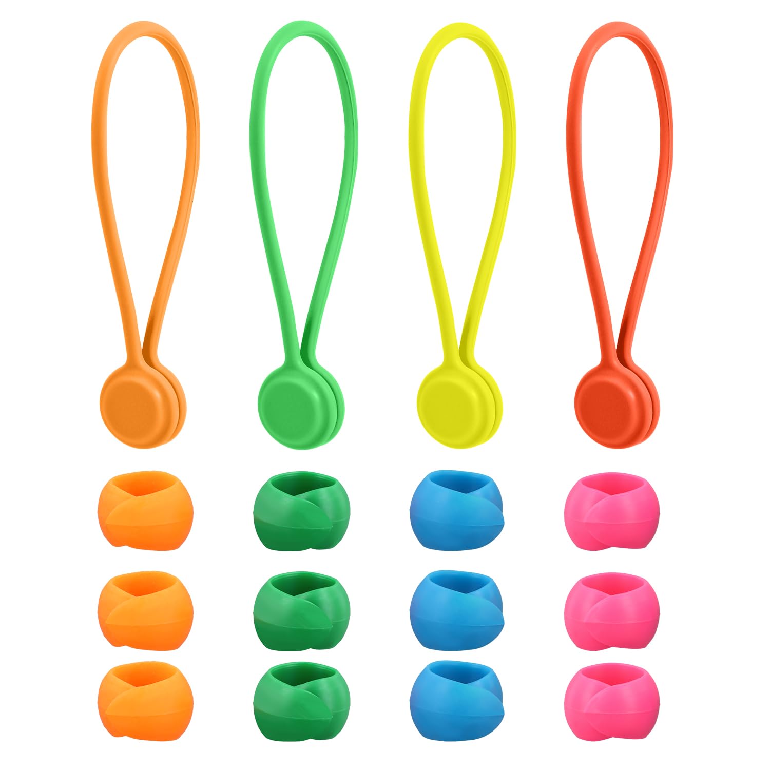 4pcs Magnetic Fabric Clips