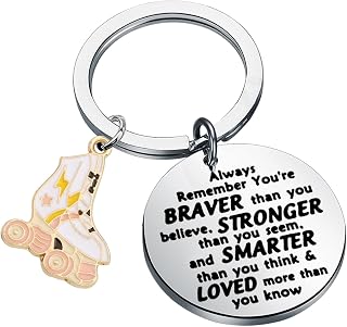 BNQL Roller Skate Keychain Roller Skater Gifts Roller Skating Gifts Roller Skate Lover Gift Roller Skate Charm Keychain