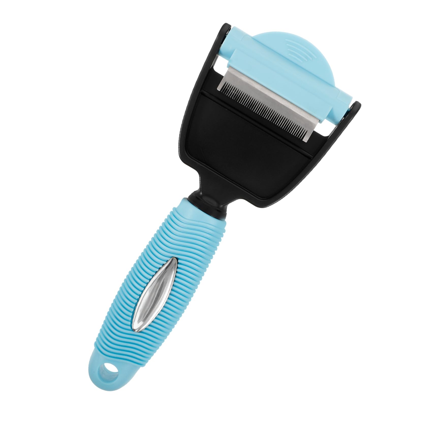 VANZACK Pet Supplies Dual Head Comb Multi Purpose Grooming Tool for Dogs S Hair Remover Brush for Shedding Debris Durable Material for Pet