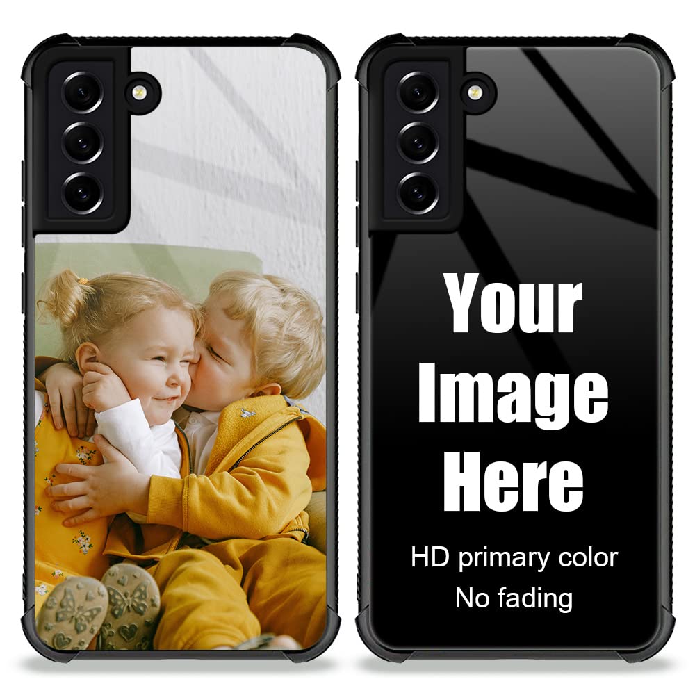 CARLOCA Compatible with Samsung Galaxy S21 Plus Case,Custom Case for S21 Plus with Personalized Customized Pattern Shock-Proof and Drop-Proof