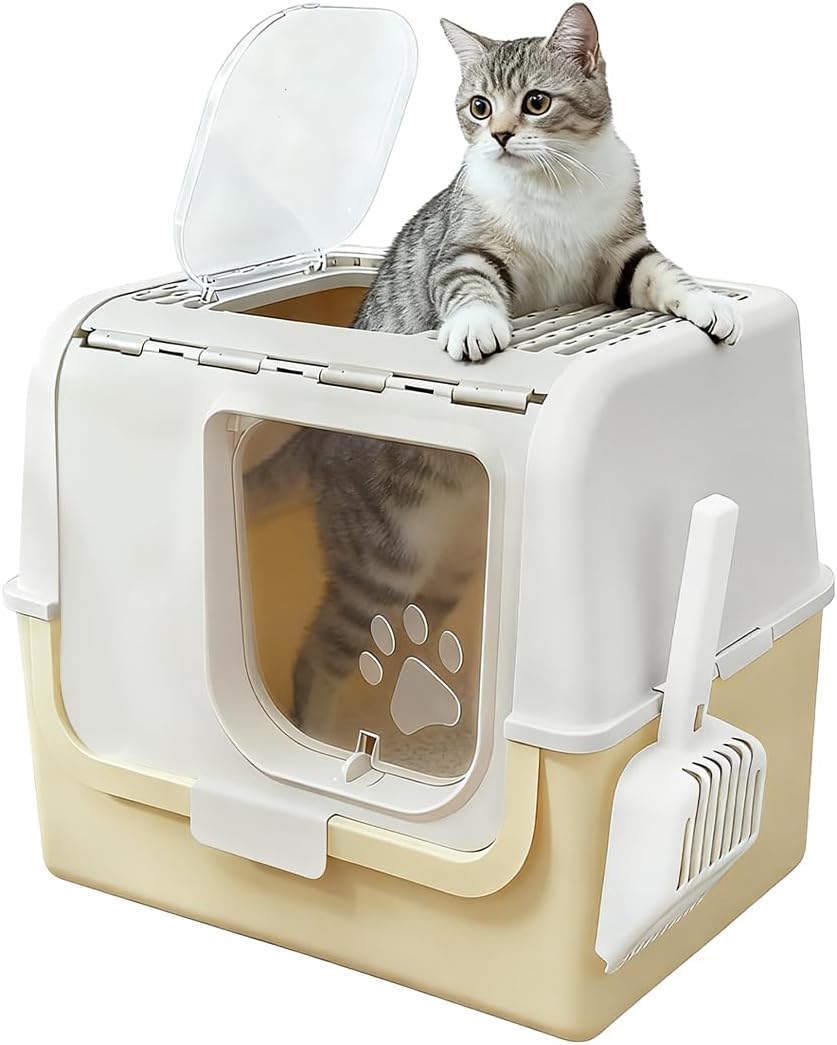 RAKU 猫 トイレ 脱臭シート付 上か