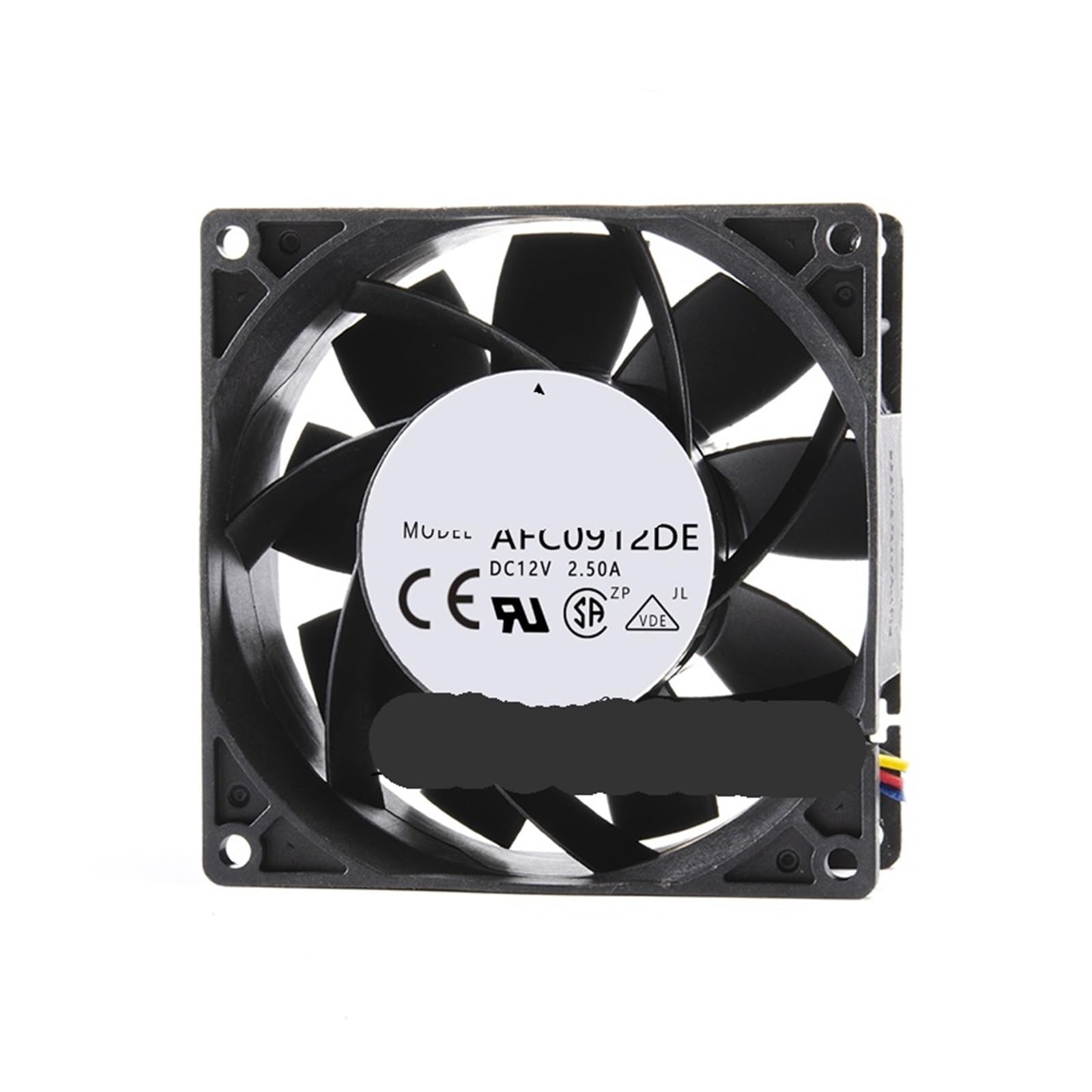 JJKKOZVQF AFC0912DE 9038 12V 2.5A 9cm 4-wire PWM cooling fan