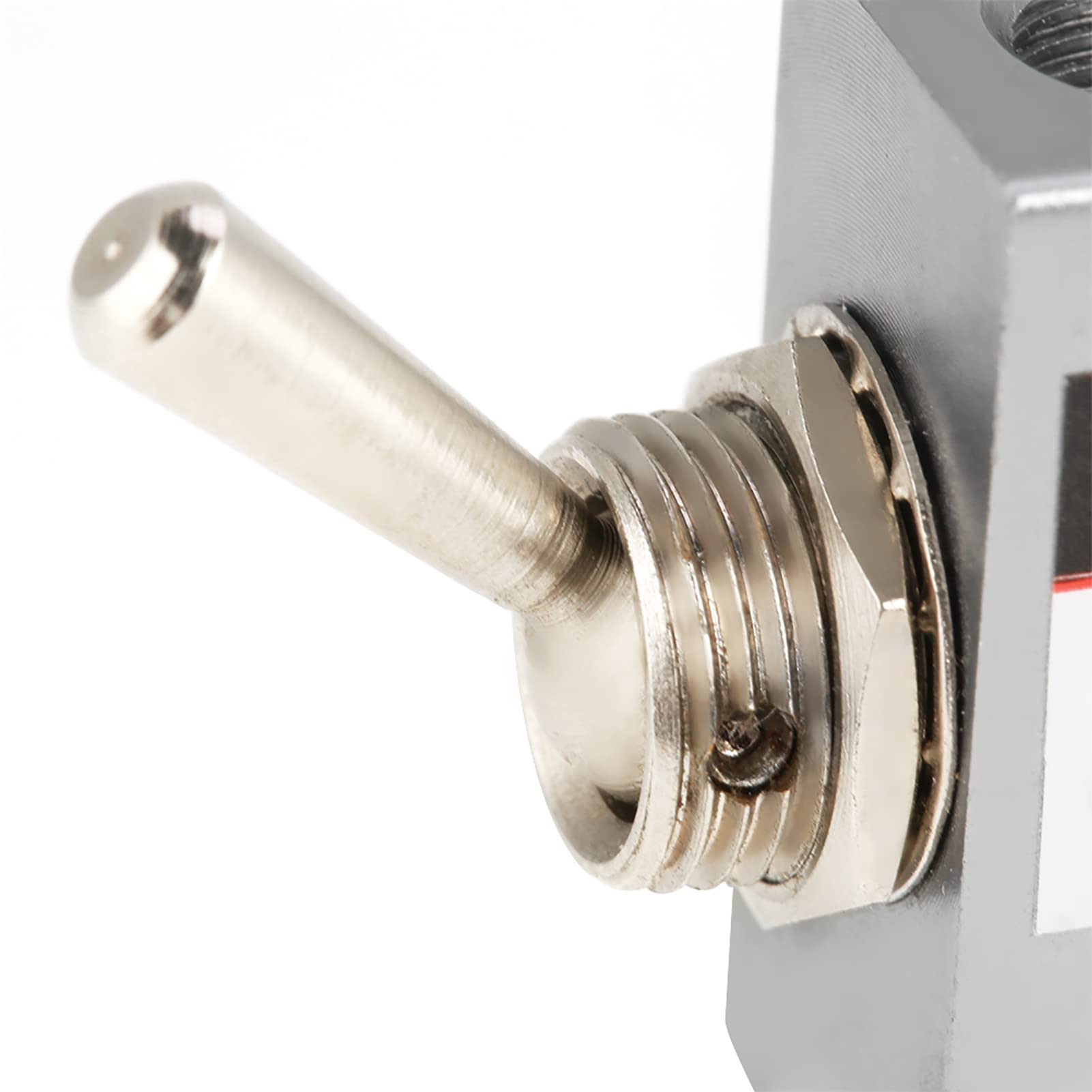 Hand Controlled Pneumatic Mechanical Valve, 3 Position 2 Port Valve, Convenient Hand Movement Control, Small Size, Easy Installation, Metal Knob Switch, for Durability and