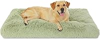 Vista 27 de Bedfolks Cama de Perrera de Felpa Impermeable para Perros, Funda Extraíble Lavable, Almohadilla de Piel Sintética para Perros y Gatos Pequeños, Negro