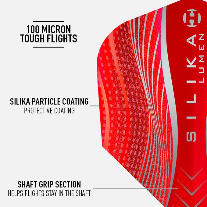 Alette Per Freccette Harrows - Set Da 5 (15 Pezzi), 100 Micron, Extra Resistenti, Made UK, Per Birra E Professional - Foto 11