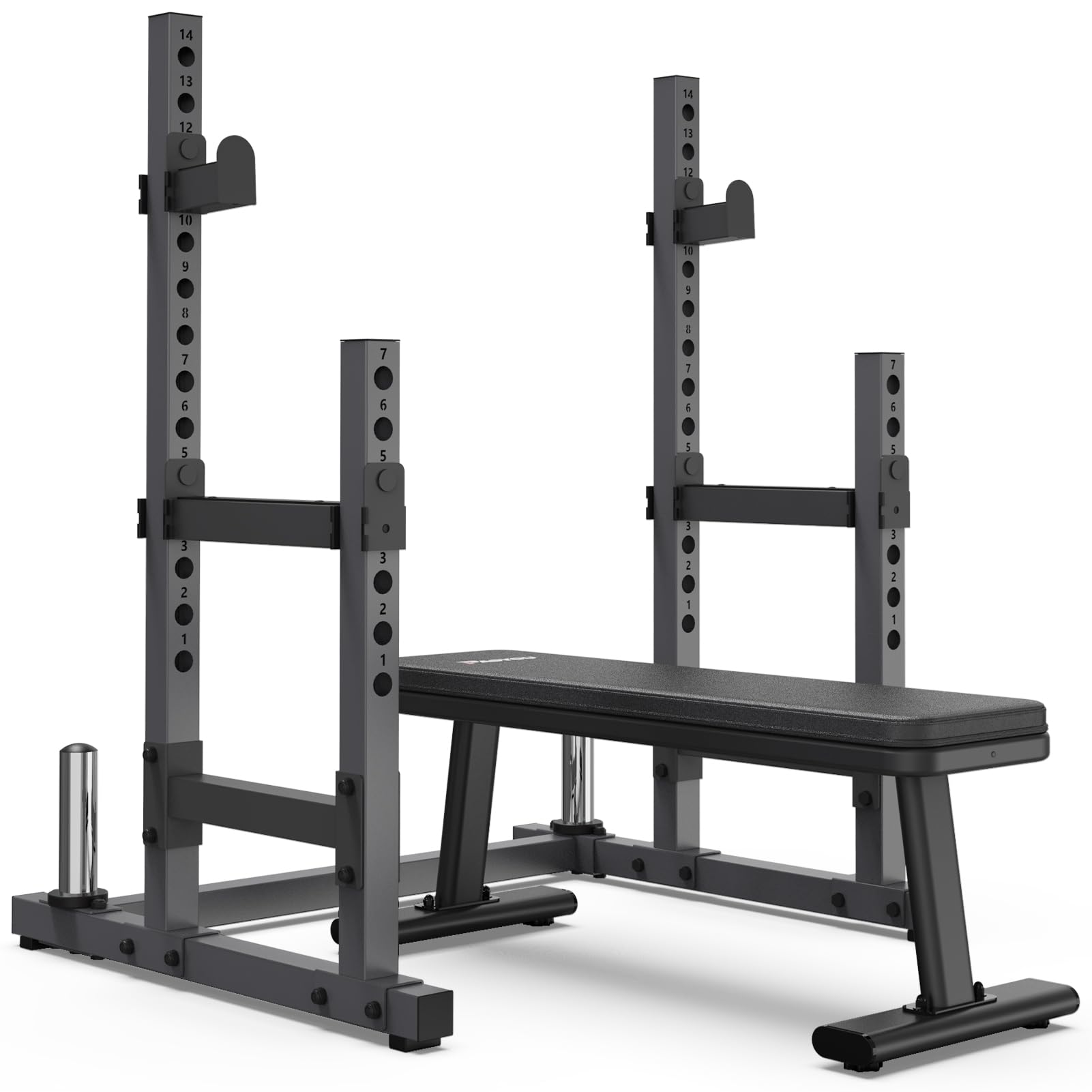 PASYOUFlat Weight Bench & Squat Rack (PW100 & SR30)