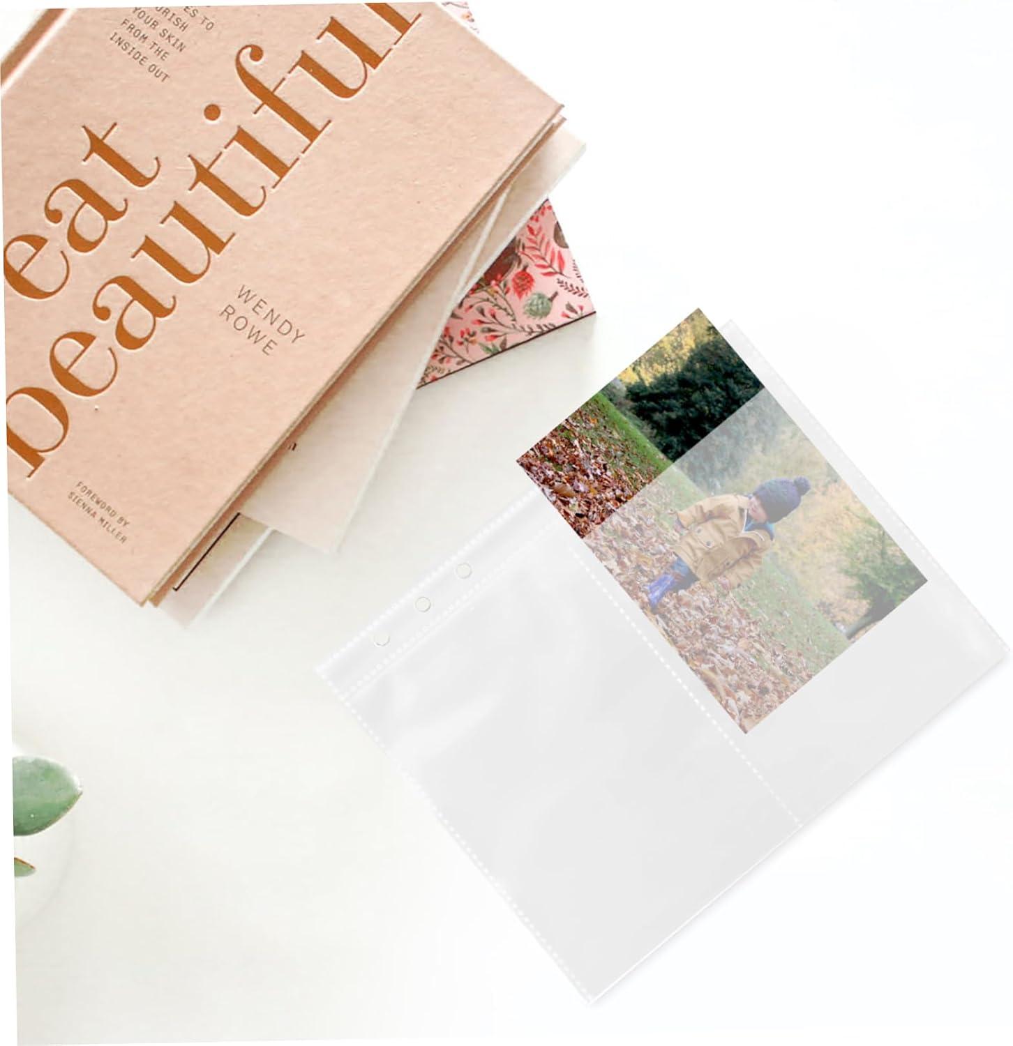 A5 Scrapbook Page Protectors 50pcs 19x15cm Refill Sleeves for Scrapbook Binder Sturdy Plastic Archival Safe for DIY Projects and Photo Albums