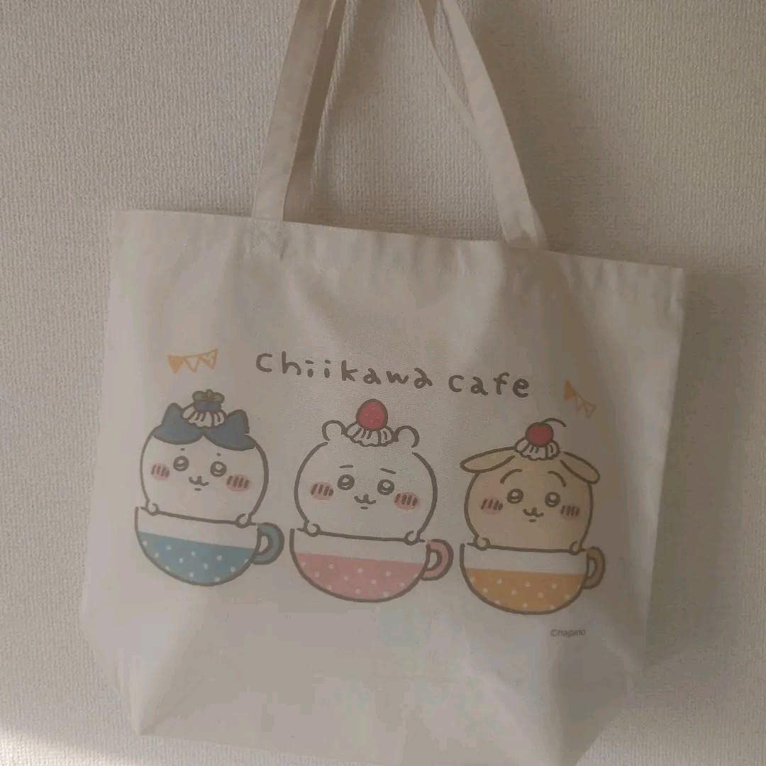 ちいかわ - ちいかわカフェ サンキューバッグ トートのみ バック ちいかわ - ちいかわカフェ サンキューバッグ トートのみ バック