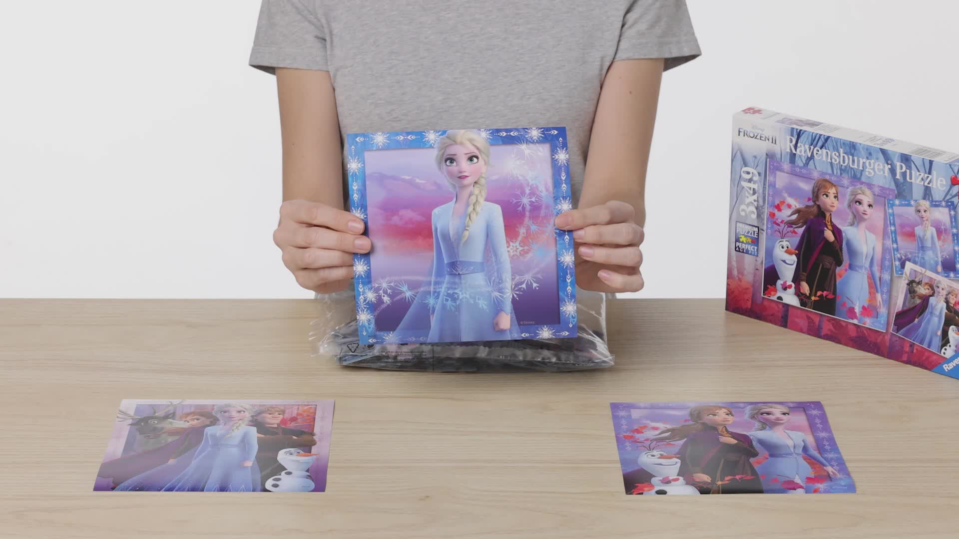 Ravensburger 05011 Disney Frozen 2 - The Journey Starts - 3 X 49