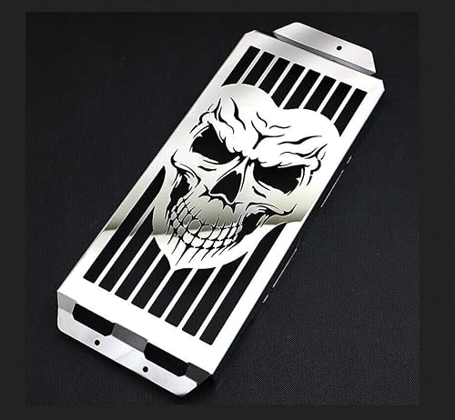 Skull Radiator Grill Cover Guard Protector For Honda Honda Shadow Aero 750 VT750C 2004-2019 Spirit VT75C2 Phantom 750 2007-2019