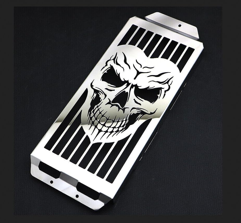Skull Radiator Grill Cover Guard Protector For...