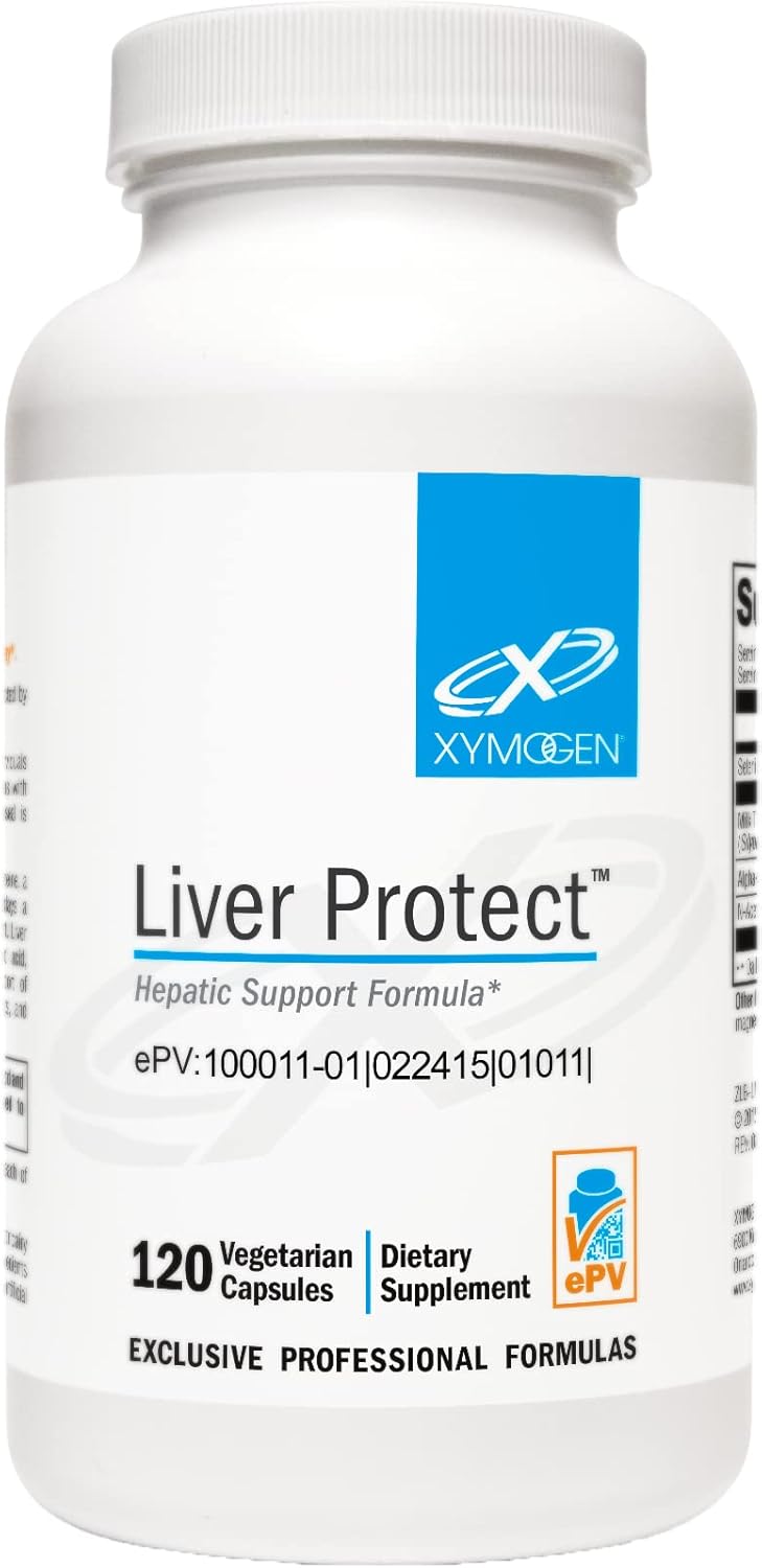 XYMOGEN Liver Protect Supports Liver Health + Glutathione
