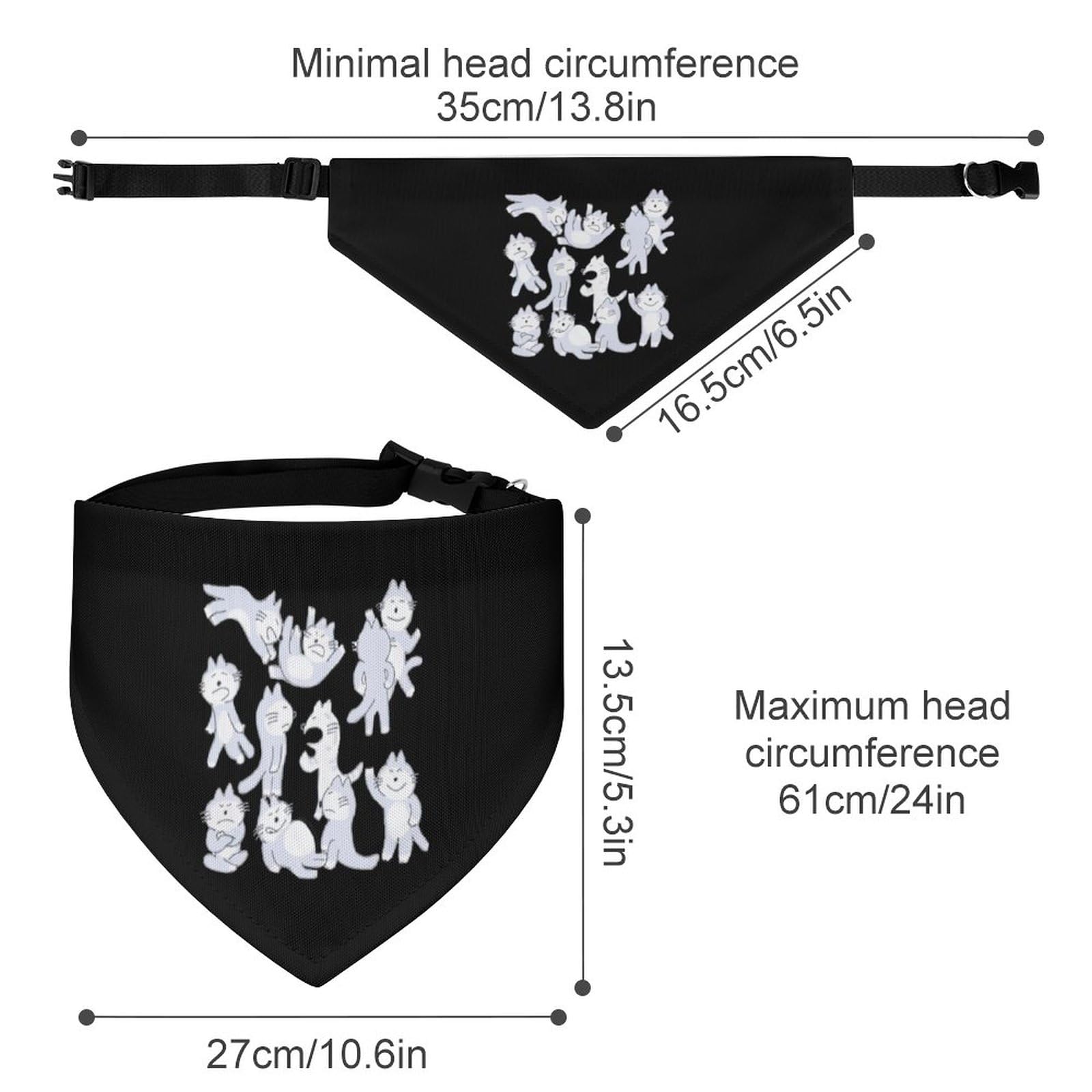 No.2921☘️ 犬猫用 リバーシブル バンダナ XSサイズ カフェ ＆ スター No.2921☘️ 犬猫用 リバーシブル バンダナ XSサイズ カフェ ＆ スター