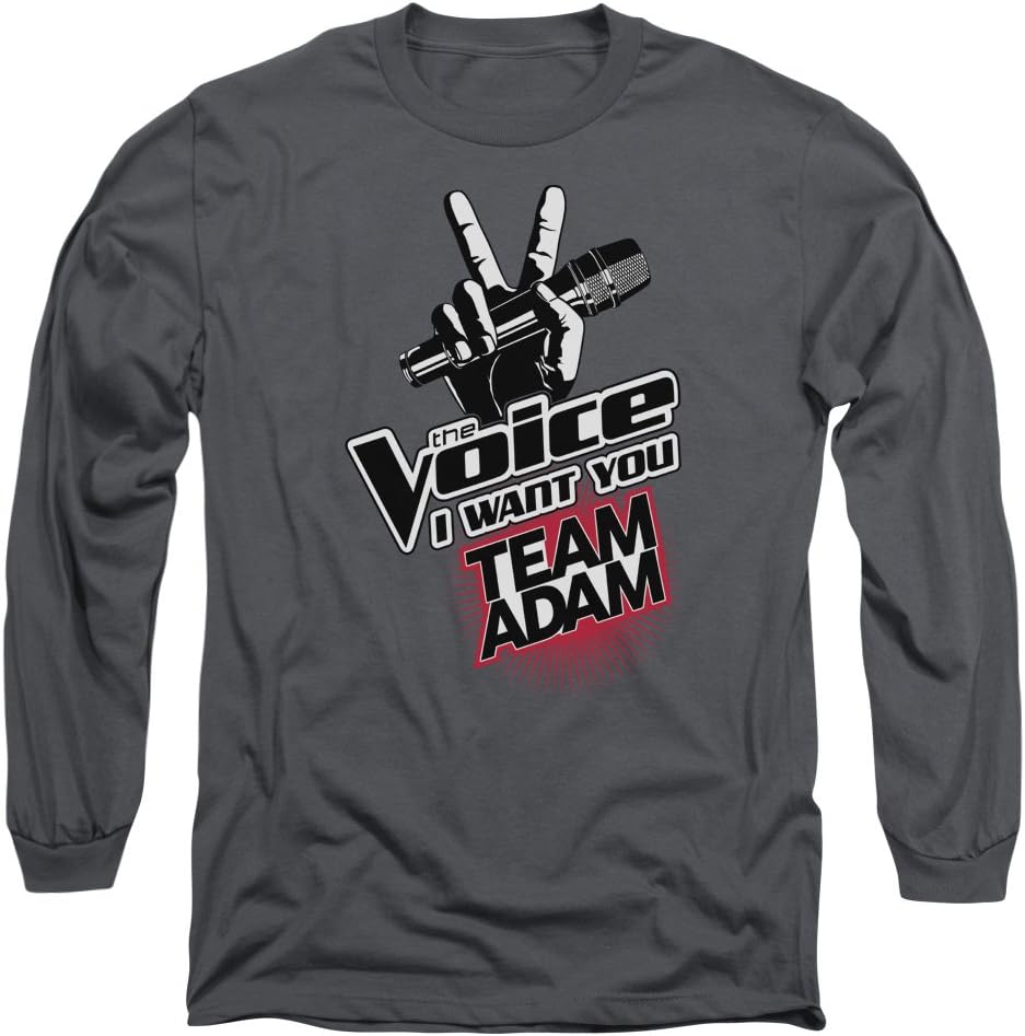 The Voice Reality Singing Contest TV Show Team Adam Adult Long Sleeve T-Shirt